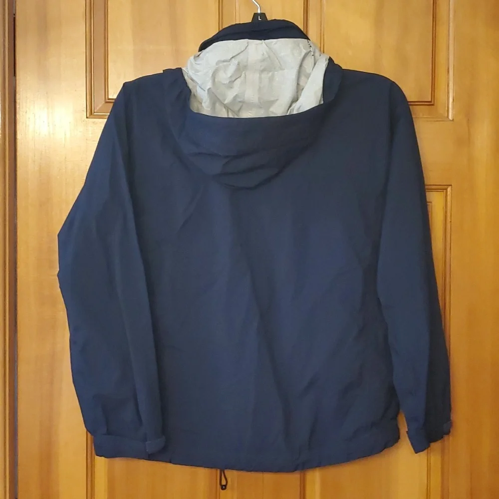 REI Youth Ripstop Navy Raincoat Size Large‎ 12/14